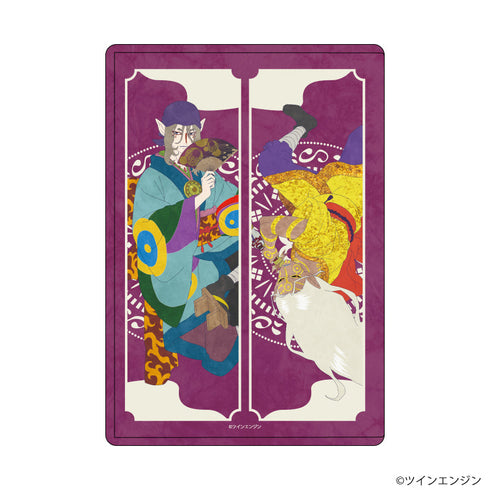 『モノノ怪』キャラクリアケース01/薬売り&薬売り(ハイパーver.)(描き下ろしイラスト)